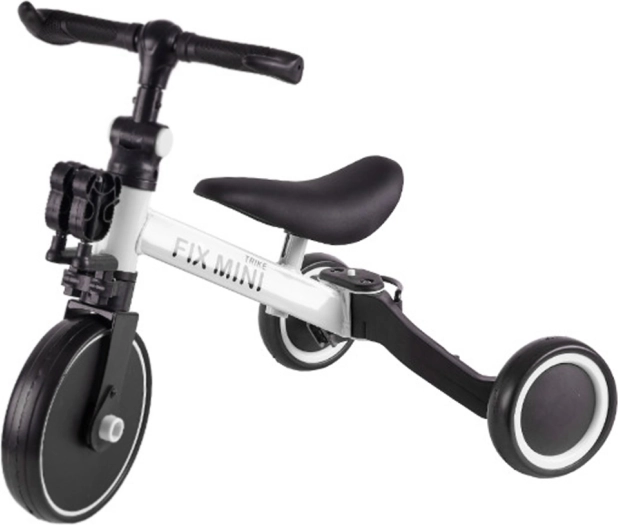 Trike Fix Mini løbecykel og trehjulet cykel til børn 3-i-1 – Hvid