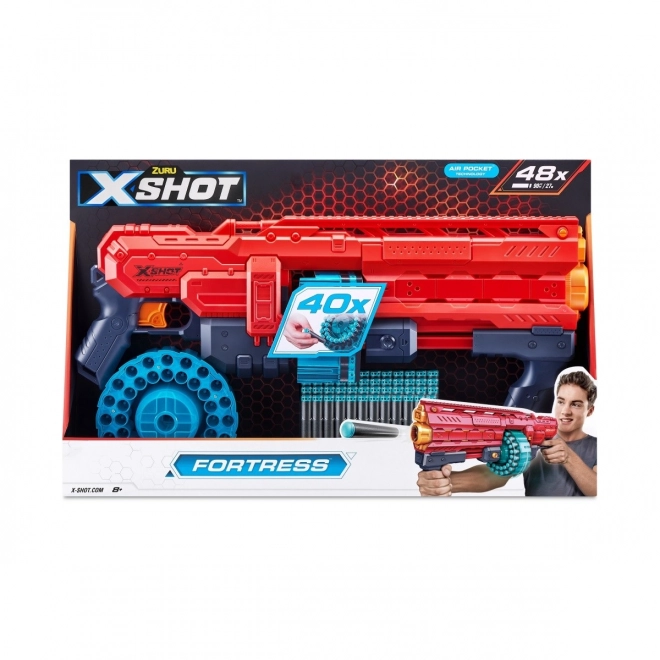 Affyrer X-Shot Excel Fortress med 48 pile