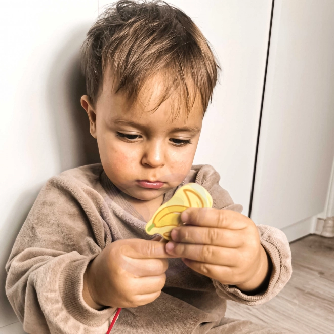 Træperler med frugt
