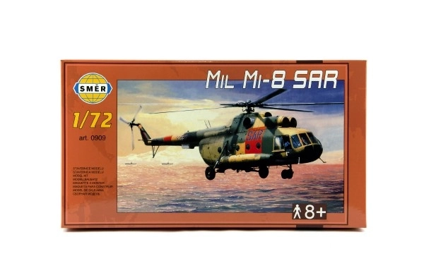 Model Mil Mi-8 SAR 1:72 25,5x29,5 cm i kassen 34x19x6cm