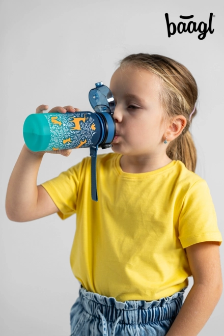BAAGL Tritan-flaske til drikke Gradient Skov 350 ml