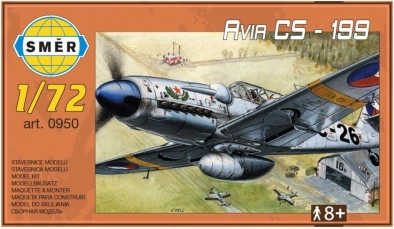 model fly afia cs-199 plast 1:?? 13,7 × 12,6 cm