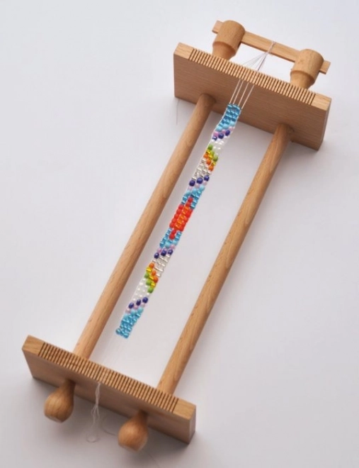 PLAYBOX Vævramme til perler - træ