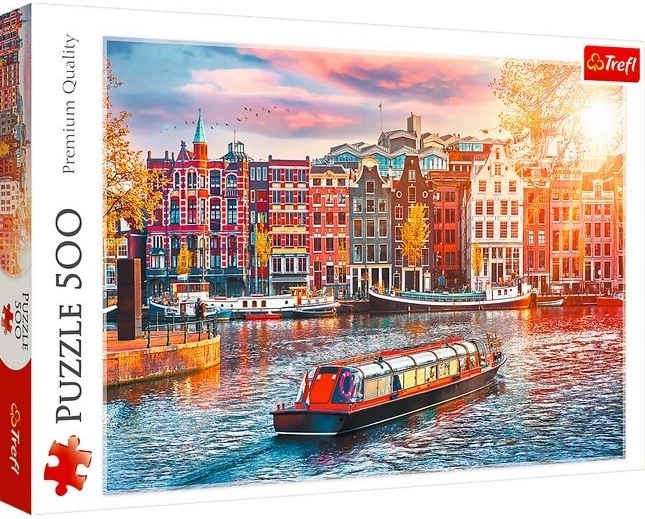 puslespil 500 brikker amsterdam, nederlandene