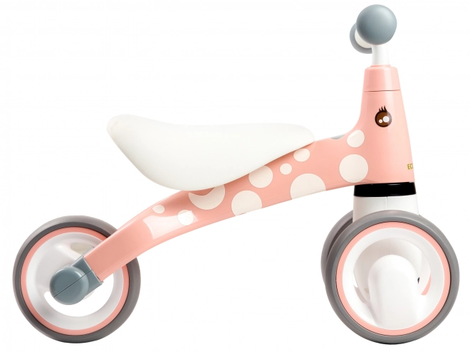 ECOTOYS Løbecykel Flamingo lyserød