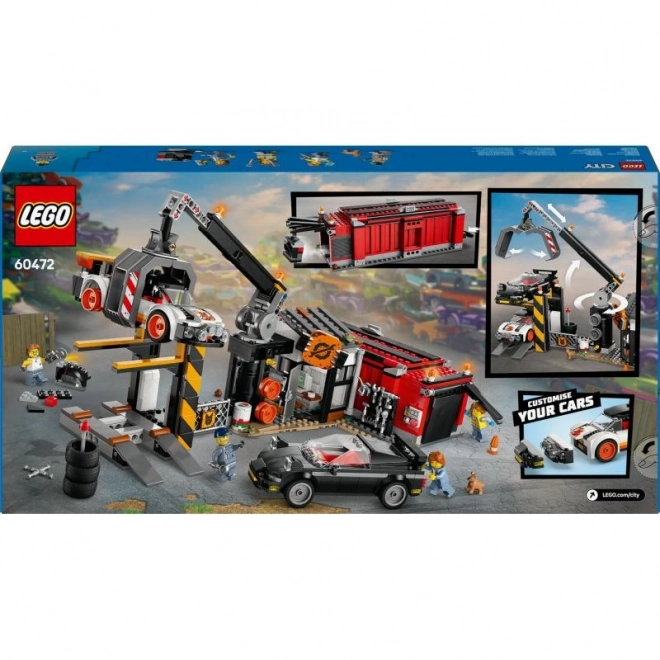 LEGO® City 60472 Skrotplads med biler