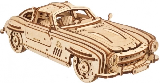 Ugears 3D mekanisk trækpuslespil Auto Winged Sports Coupe