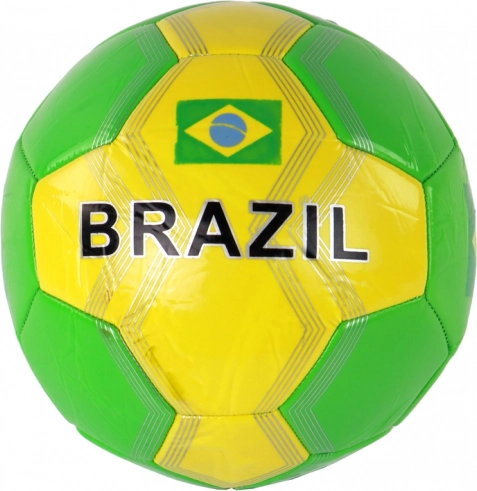 Fodboldbold Brasilien størrelse 5, 24 cm