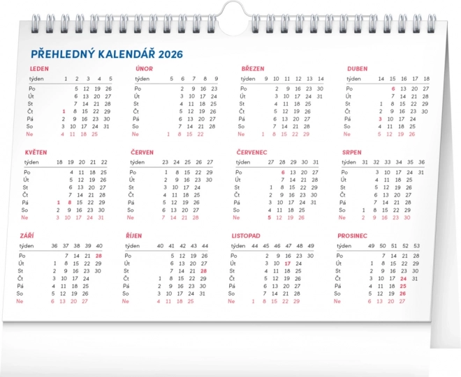 Bordkalender med krydsord 2026