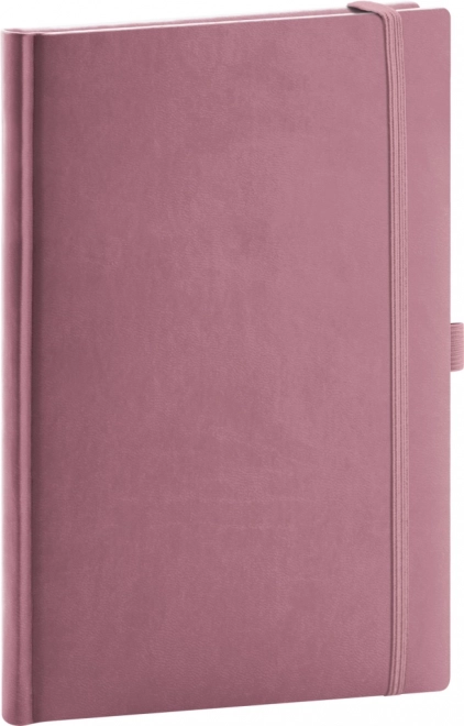 Linjeret notesbog Neo rosa 15 x 21 cm