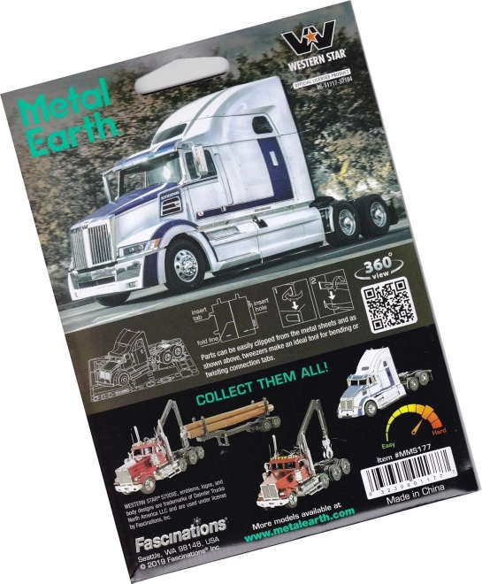 METAL EARTH 3D puslespil Western Star 5700XE