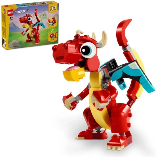 LEGO® Creator 3 i 1 31145 Rød drage