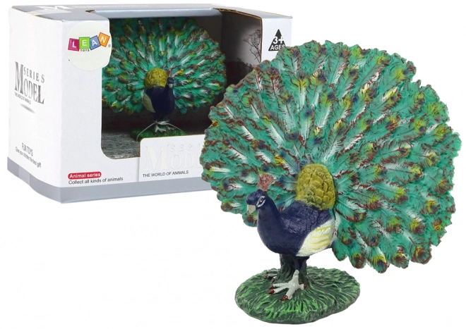 Samlerfigur af Kongelig påfugl fra kollektionen Dyreriget