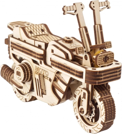 Ugears træmekanisk puslespil – foldbar scooter