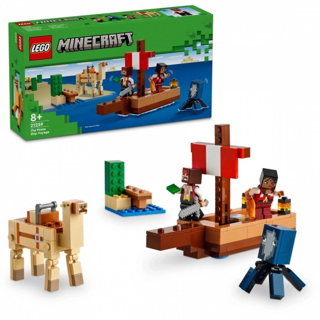 LEGO Minecraft 21259 Sejltur på piratskib