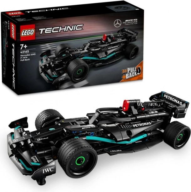 lego technic mercedes-amg f1 w14 e performance pull-back racerbil
