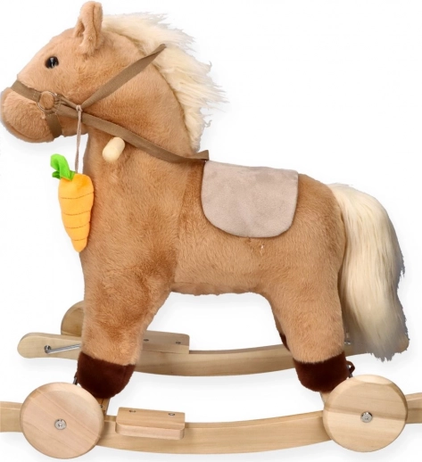 Gyngende hest med gulerod