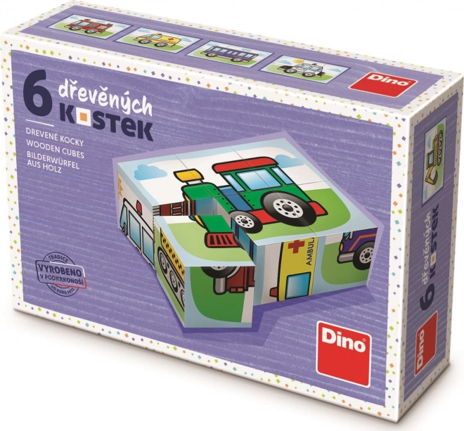 Billedterninger Transport 6 terninger