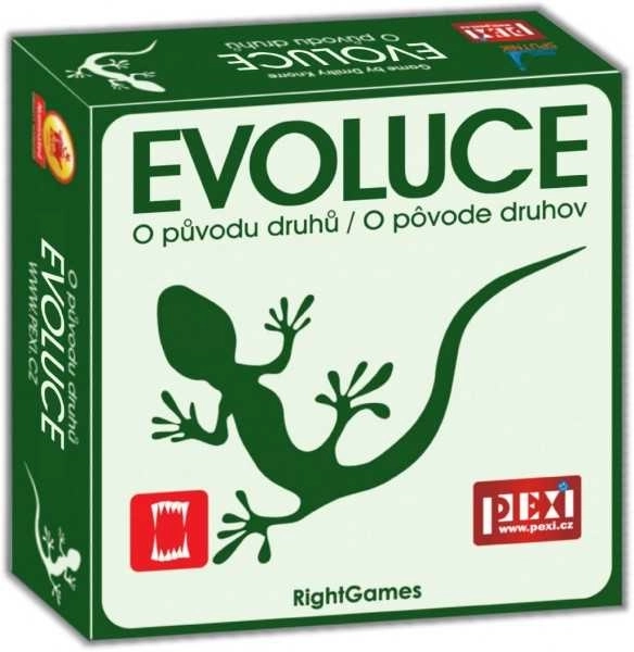 Evoluce - Om arternes oprindelse brætspil i æske 19x19x5cm (Årets spil 2011)