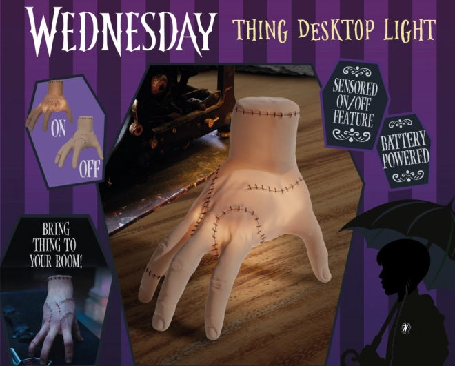 LED lampe Wednesday "Thing"