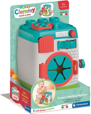Clemmy sensorisk vaskemaskine – klods-sorter CLEMENTONI