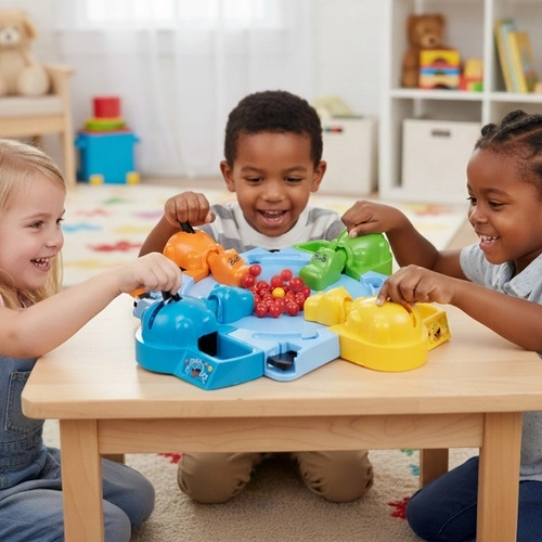 Familiespil for 2–4 spillere