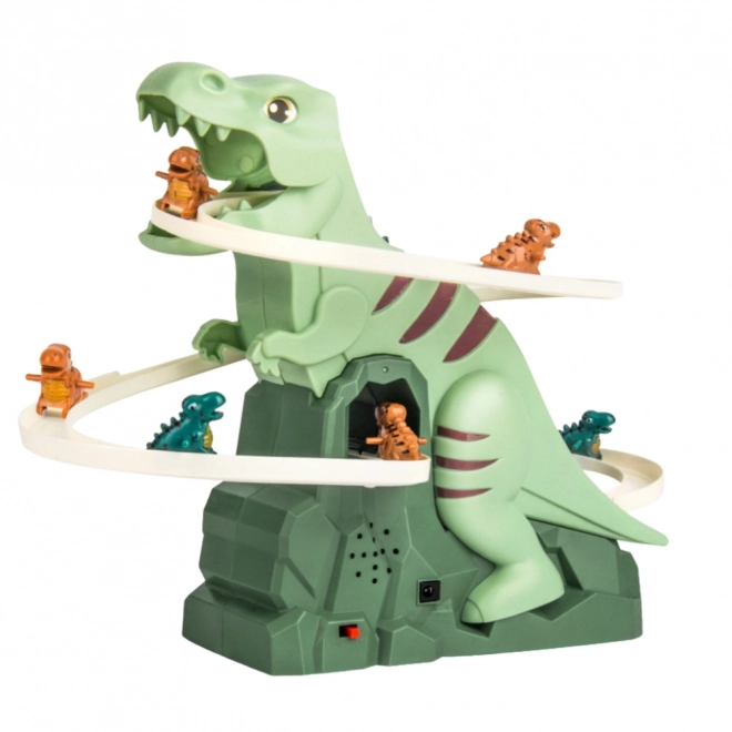 Sjov dinosaurbjergrutsjebane