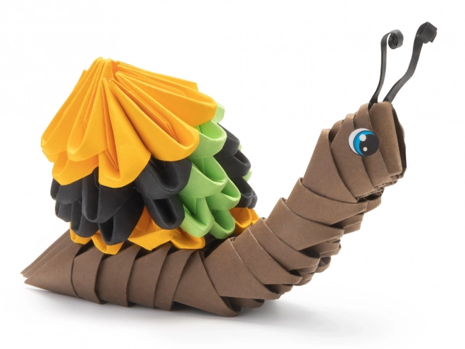 Alexander kreativ 3D origami snegl
