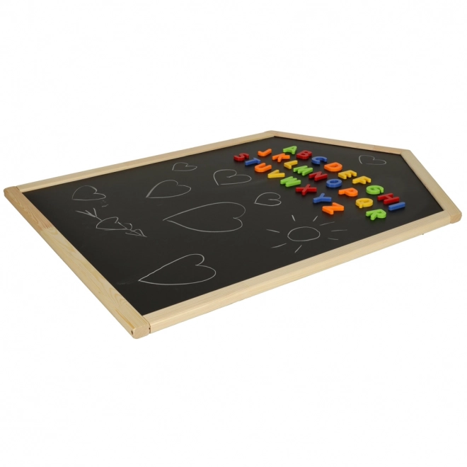 Magnetisk tegnetavle til børn 93 x 62 cm