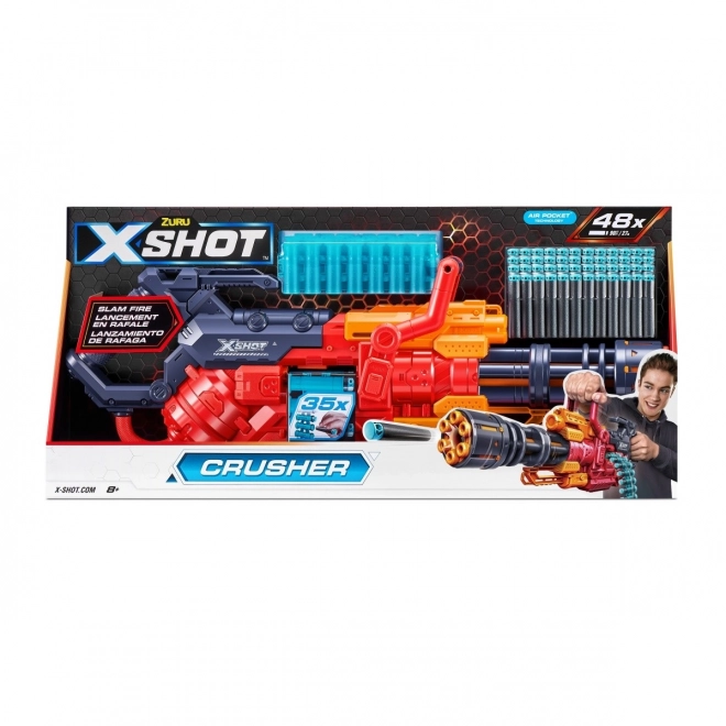 Wyrzutnia X-Shot Crusher med 48 skumkugler