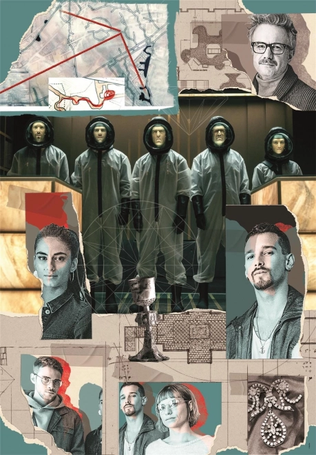 Puslespil 1000 brikker LA CASA DE PAPEL Berlin – Lad os gå i aktion