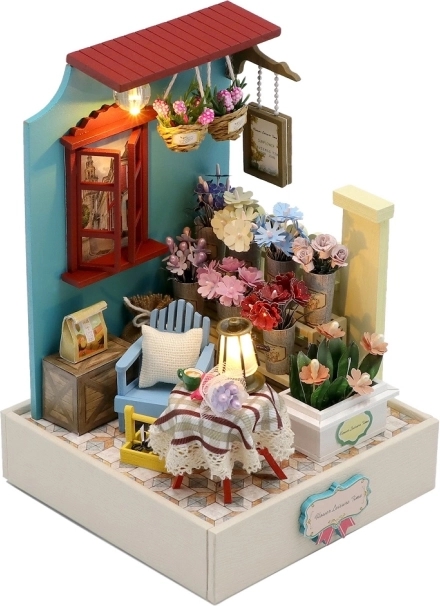 2Kids Toys miniature dukkehus Blomsterhvilerummets værelse