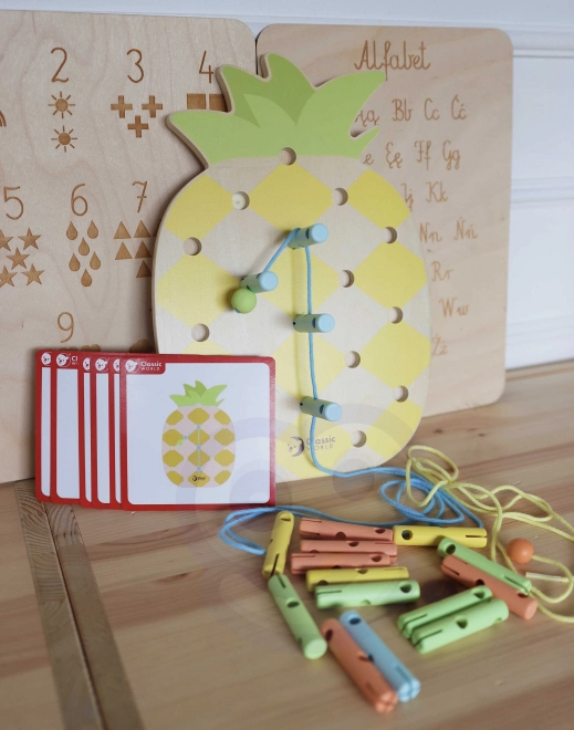 Træperlespil Ananas Classic World