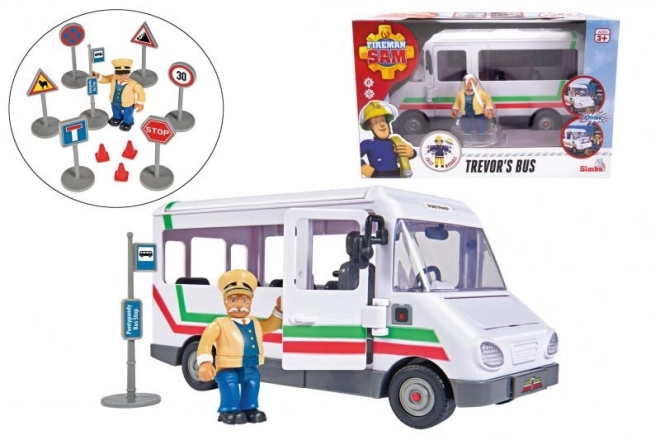Brandmand Sam Trevors bus 21 cm
