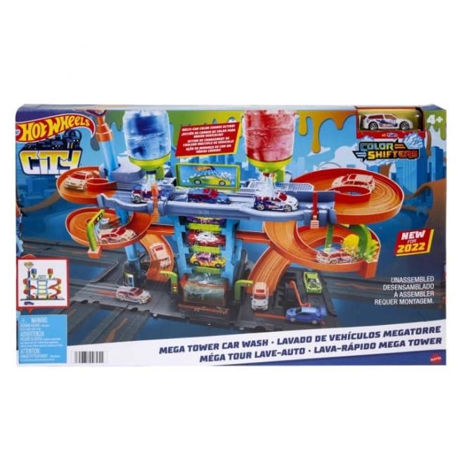 Hot Wheels City Mega Bilvask