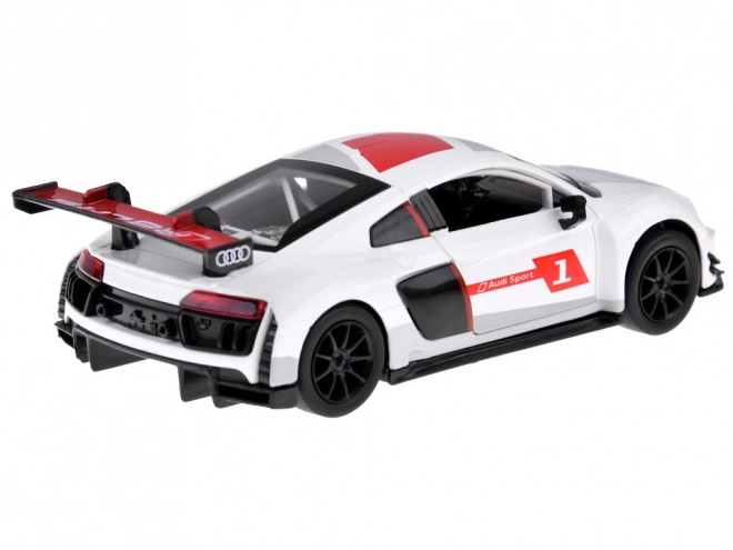 Metallmodel af sportsvognen Audi R8 LMS i skala 1:32