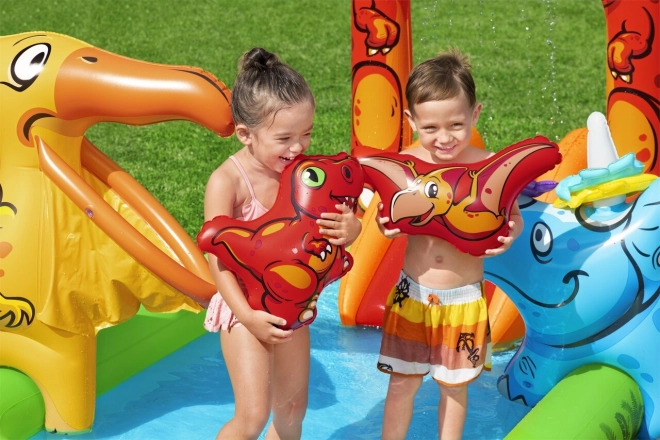 Dinosaurverden Legeplads 241x140x137cm BESTWAY