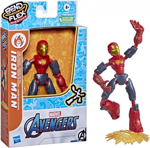 Avengers Bend and Flex bøjelig actionfigur 15 cm