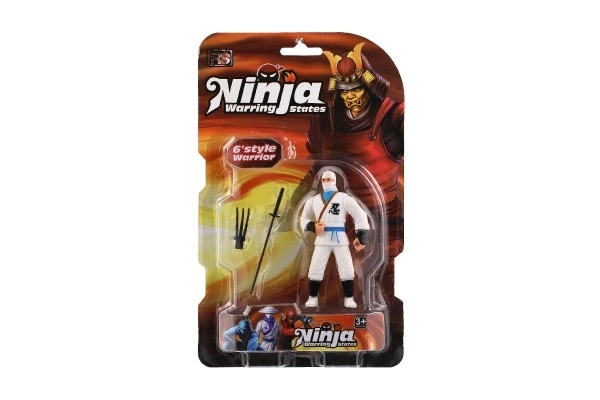 Ninja figur med tilbehør 10 cm