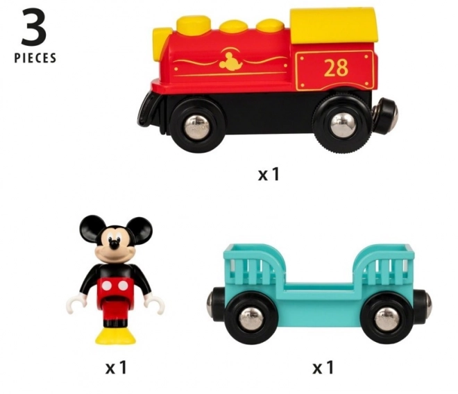 Mickey Mouse batteridrevet tog