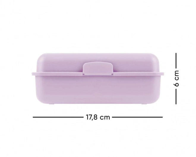 Lilla plastboks til frokost med motiv af himlen