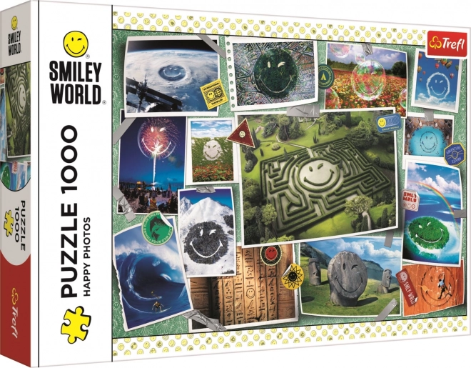 Puzzle Smiley: Glade billeder 1000 brikker