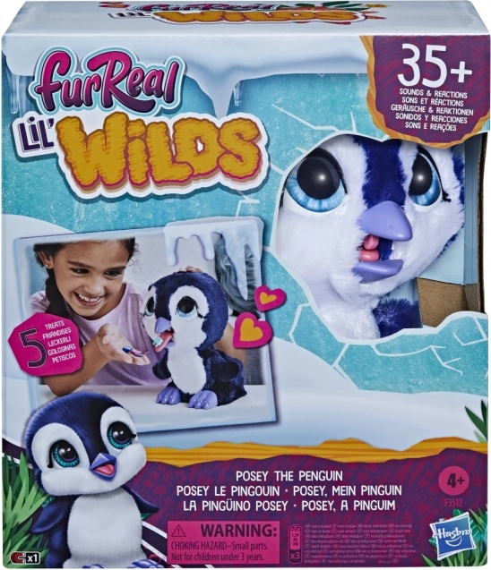 Interaktiv plysbamse Pingvin Fur Real Lil Wilds