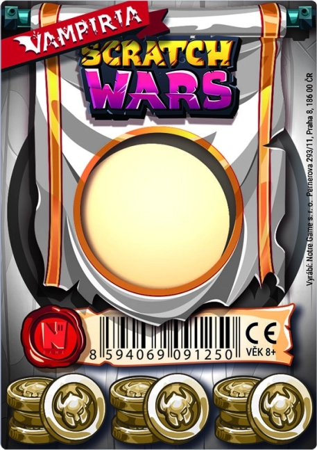 Scratch Wars – skrabbe-våbenkort Vampiria