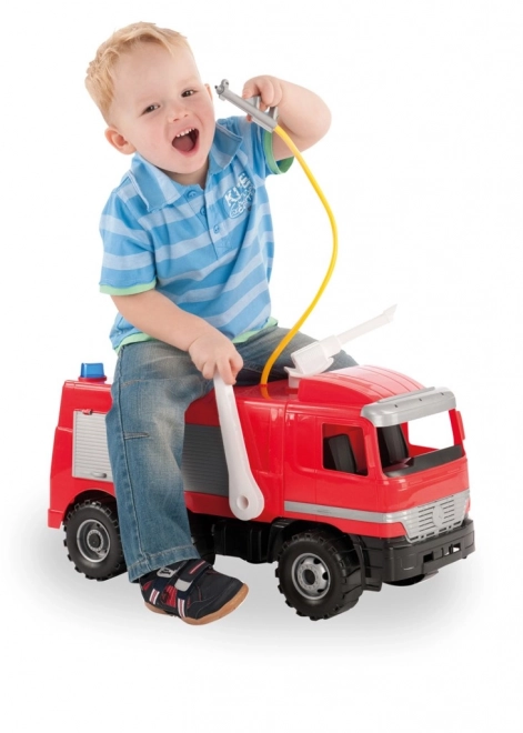 Brandbil med sprøjte Mercedes 60cm