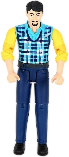 Bruder figur af DHL-chauffør
