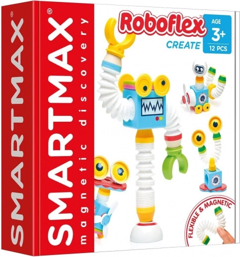 Magnetisk byggesæt SmartMax Roboflex til børn