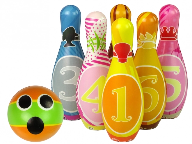 Sæt til bløde bowlinglege for børn