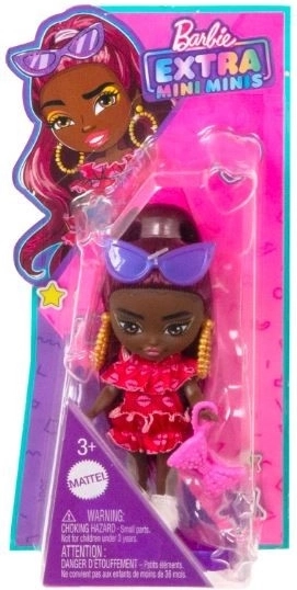 Barbie Extra Mini Minis dukke – Rød