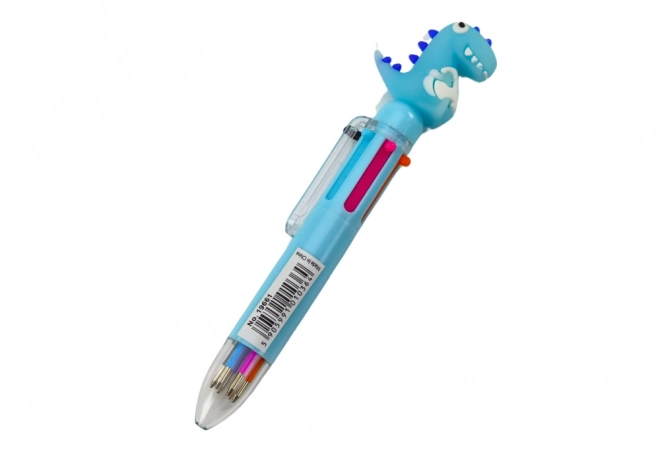 Flerfarvet automatisk pen Dinosaur Mix 6 farver